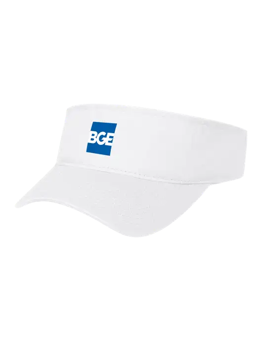 White Cap Visor w/BGE Logo