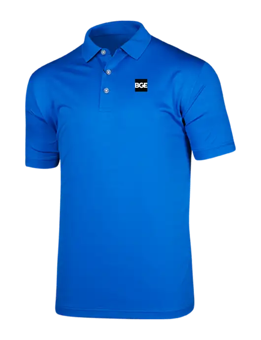 Callaway Vibrant Royal Blue Ventilated Polo w/BGE Logo