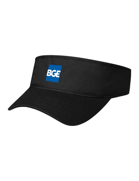Black Cap Visor w/BGE Logo