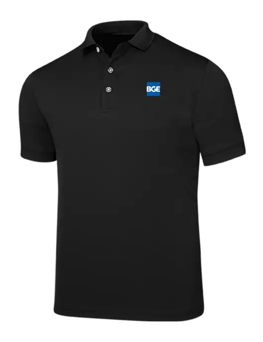 Callaway Ottoman Black Polo w/BGE Logo