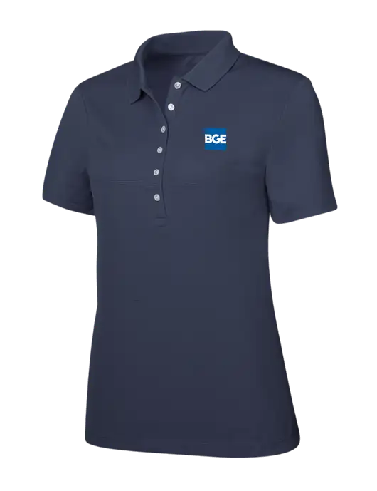 Callaway Womens Ottoman Navy Polo w/BGE Logo