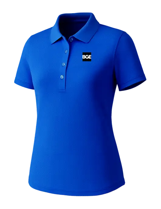 Callaway Womens Core Royal Performance Polo w/BGE Logo