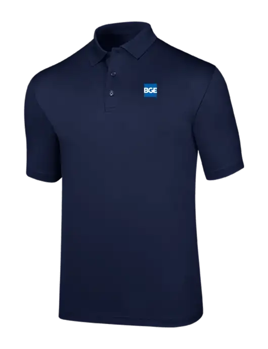 Callaway Opti-Dri Navy Chev Polo w/BGE Logo