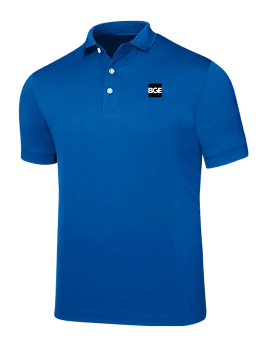 Callaway Ottoman Royal Blue Polo w/BGE Logo
