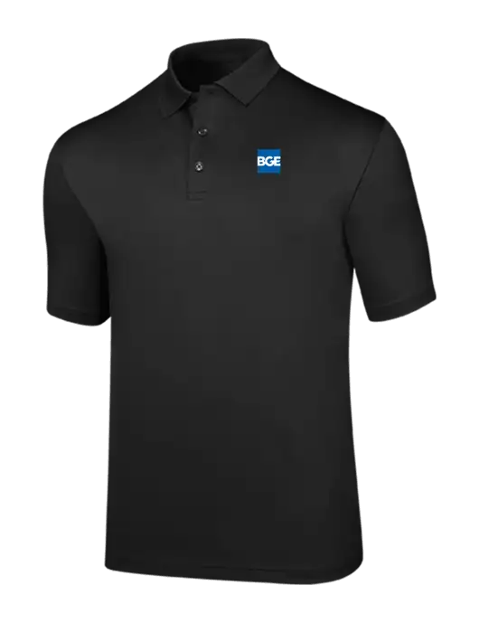 Callaway Opti-Dri Black Chev Polo w/BGE Logo