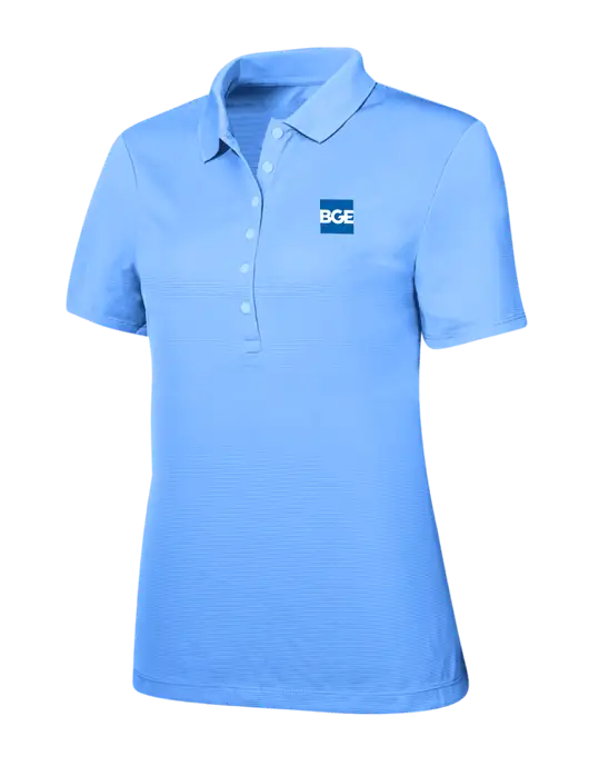 Callaway Womens Ottoman Light Blue Polo w/BGE Logo