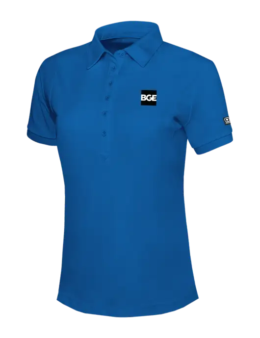 OGIO Womens Royal Blue Jewel Polo w/BGE Logo