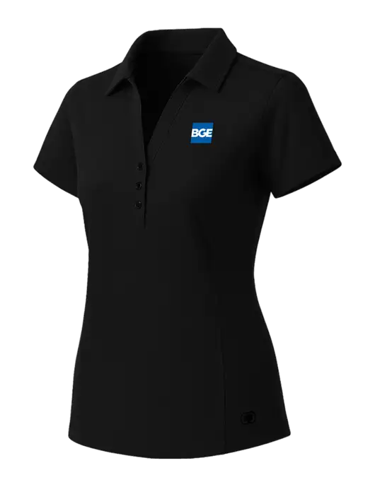 OGIO Womens Blacktop ONYX Polo w/BGE Logo