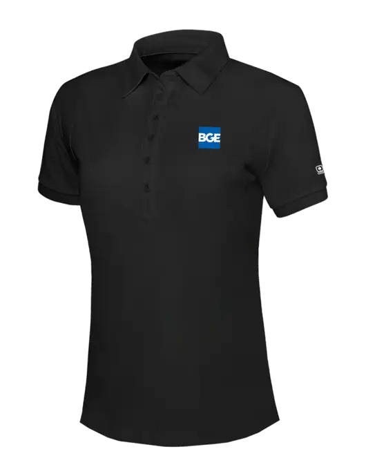 OGIO Womens Blacktop Jewel Polo w/BGE Logo
