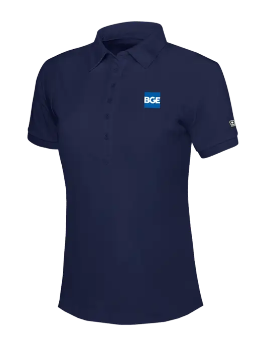 OGIO Womens Navy Jewel Polo w/BGE Logo