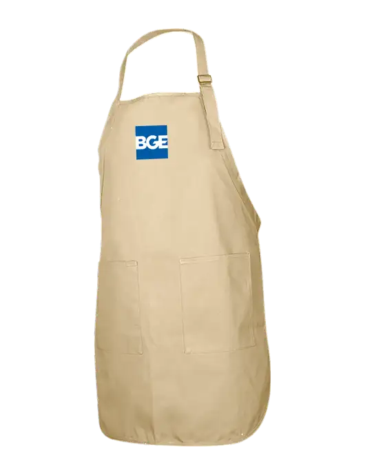Full-Length Stone Apron With Pockets w/BGE Logo