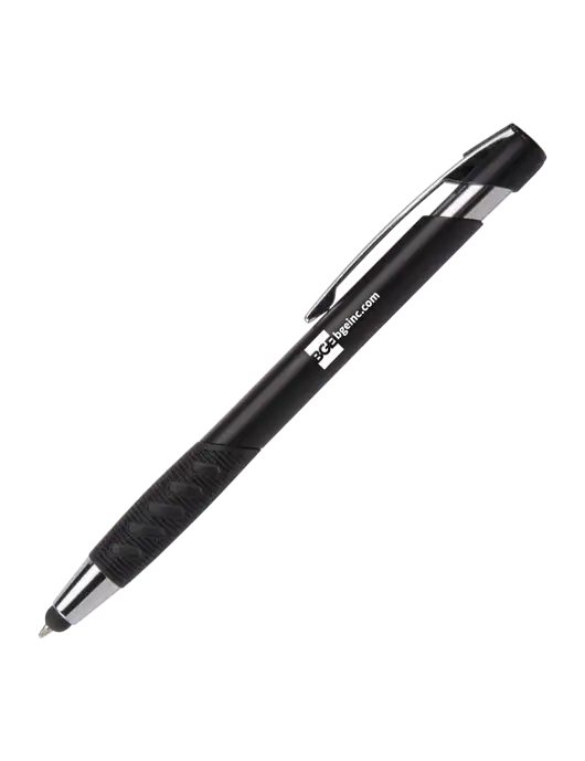 Alize Black Stylus Black Ink Pen w/BGE URL Logo