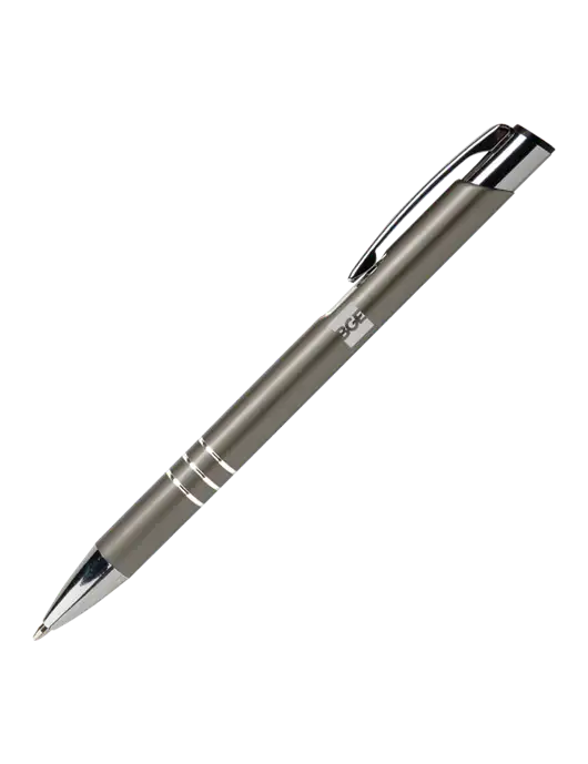 Laurent Gunmetal Pen - Black Ink w/BGE Logo