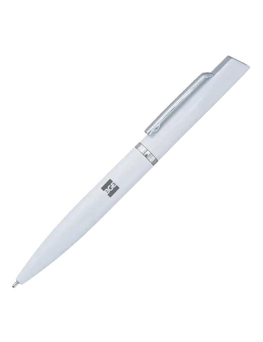 Santos White Pen - Black Ink w/BGE Logo