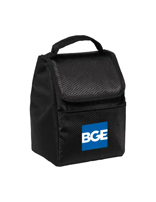 Lunch Bag Black Cooler w/BGE Logo