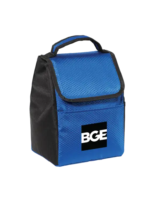 Lunch Bag Twilight Blue/Black Cooler w/BGE Logo