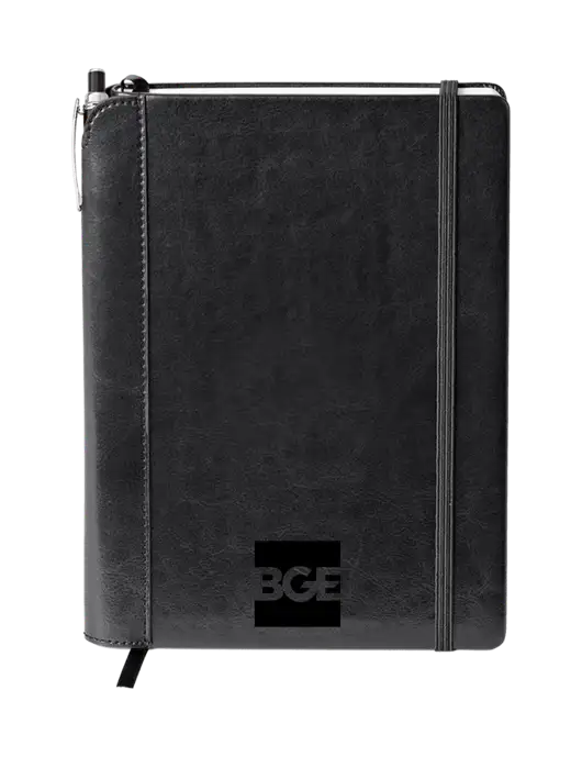 Fabrizio Black Journal 6.375 x 8.375 Combo w/BGE Logo