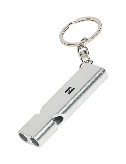 Quick Alert Silver Safety Whistle w/BGE Logo