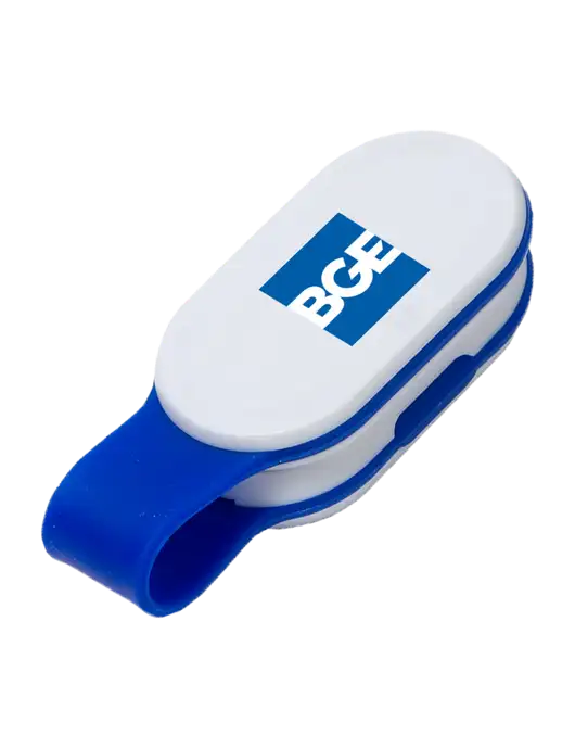 Magna Clip Blue Personal Safety Light w/BGE Logo