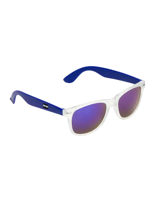 Key West Blue Mirrored Sunglasses w/BGE Logo