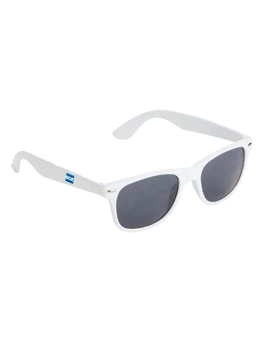 Daytona White Sunglasses w/BGE Logo