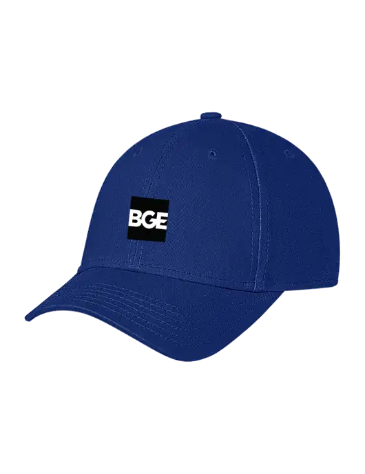 Royal Structured Soft Snap Closure Hook & Loop Cap w/BGE Logo