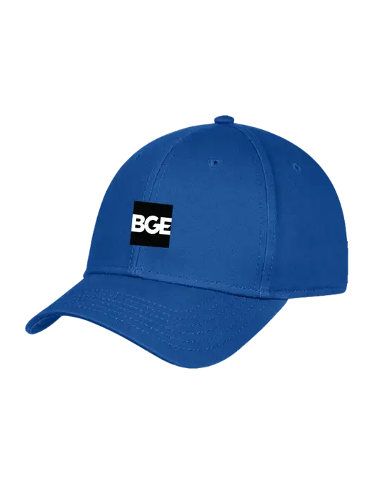 Royal Structured Cap Hook & Loop w/BGE Logo