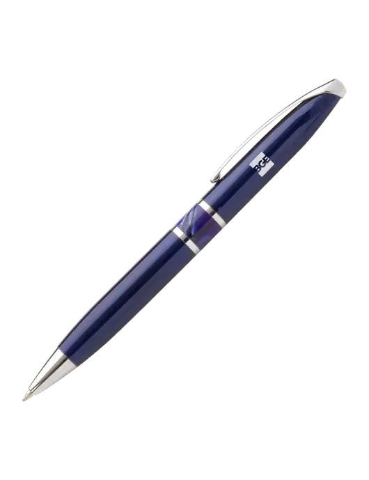 Illusion Navy Pen - Black Ink w/BGE Logo