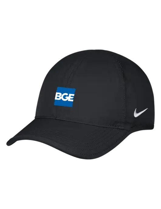 Nike Black Featherlight Cap w/BGE Logo