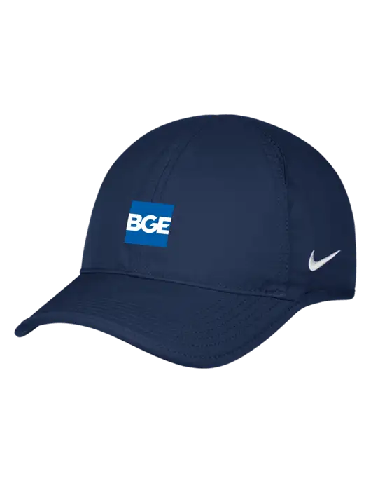 Nike Navy Featherlight Cap w/BGE Logo