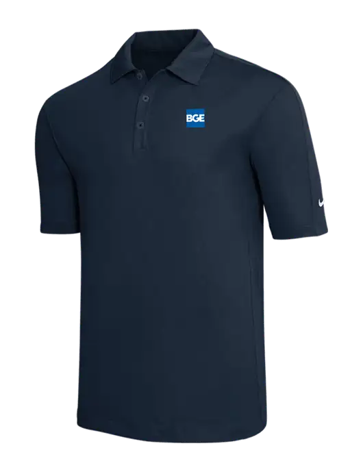 Nike Navy Tech Sport Dri-FIT Polo w/BGE Logo