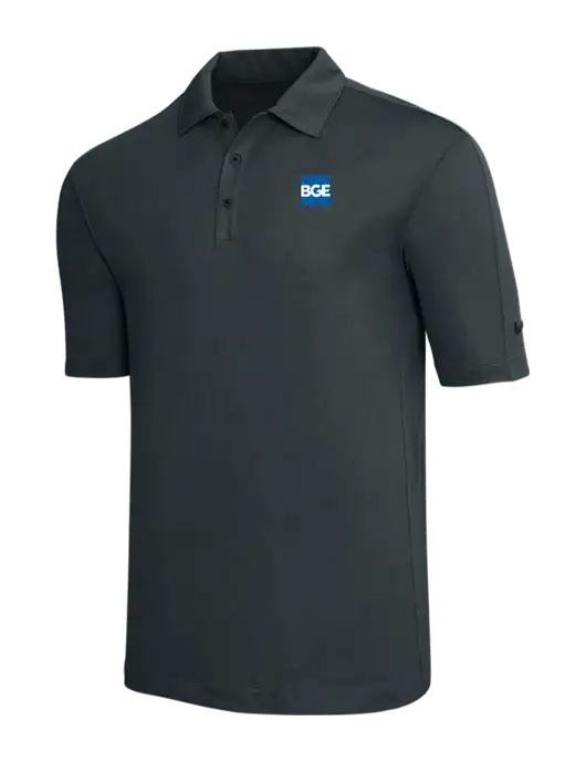 Nike Dark Grey Tech Sport Dri-FIT Polo w/BGE Logo