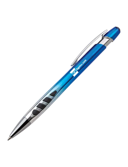 Zenith Blue Ballpoint Pen - Blue ink w/BGE URL Logo