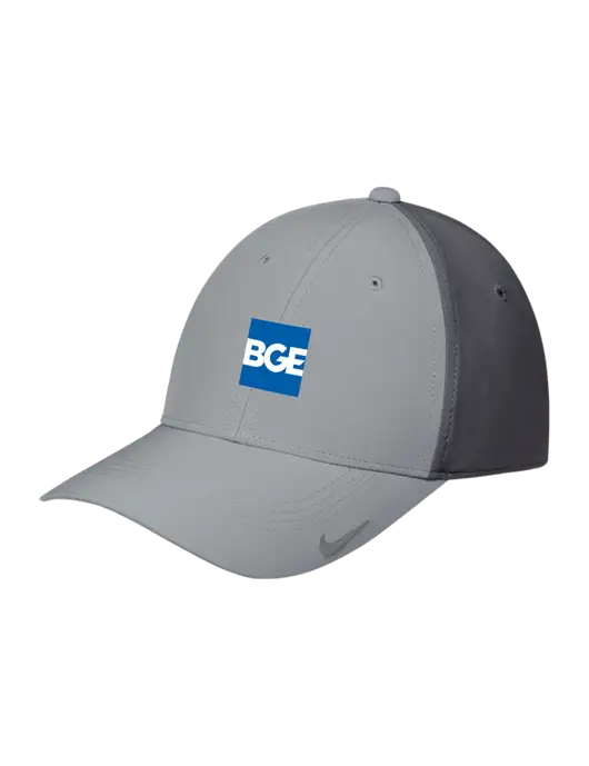 Nike Light Grey/Dark Grey Dri-FIT Legacy Cap w/BGE Logo