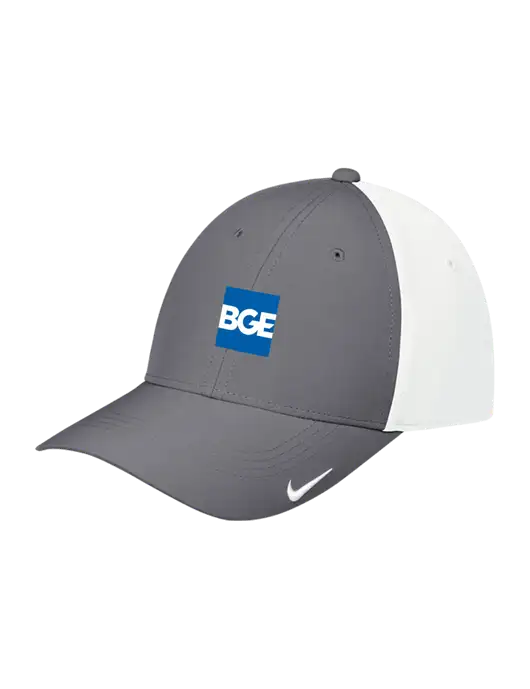 Nike Dark Grey/White Dri-FIT Legacy Cap w/BGE Logo