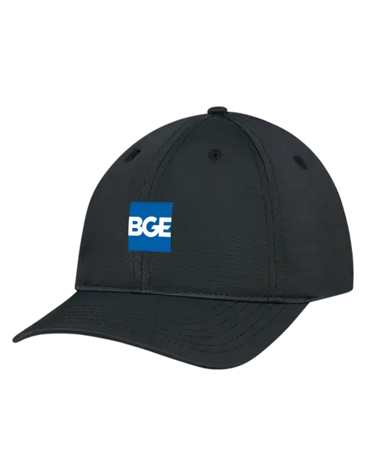 Black Nylon Twill Performance Cap w/BGE Logo