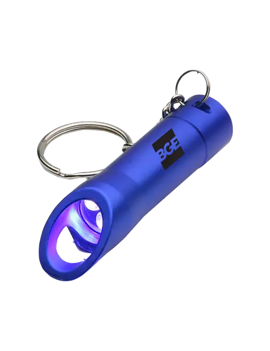 Royal Pocket LED Flashlight with Bottle Opener & Keychain w/BGE Logo