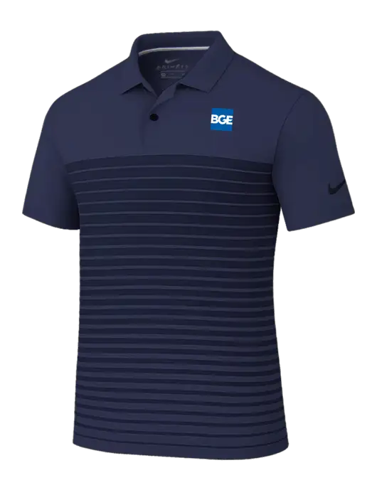 Nike Navy Dri-FIT Vapor Block Polo w/BGE Logo