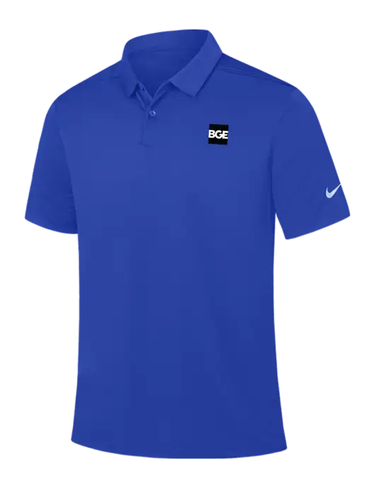 Nike Dark Royal Dry Essential Solid Polo w/BGE Logo
