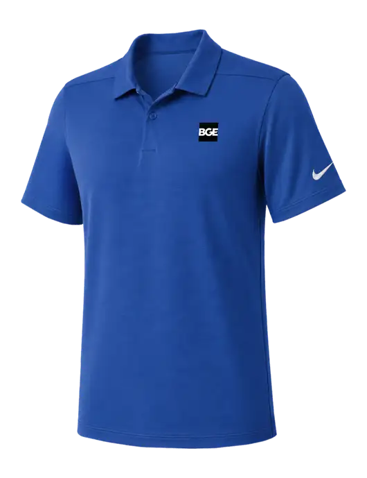 Nike Dark Royal Dry Essential Solid Polo w/BGE Logo