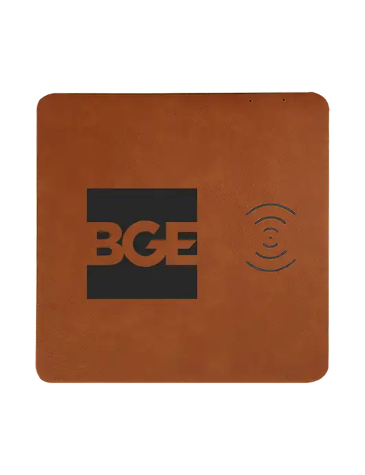 Rawhide Laserable Leatherette Phone Charging Mat w/BGE Logo