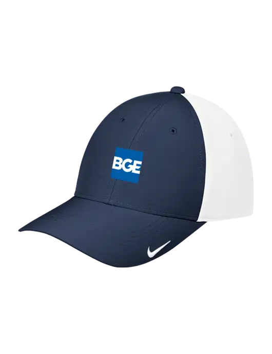 Nike Navy/White Dri-FIT Legacy Cap w/BGE Logo
