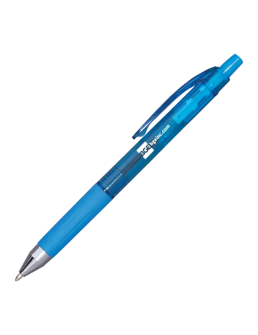 Translucent Blue Tint Pen - Blue Ink w/BGE URL Logo
