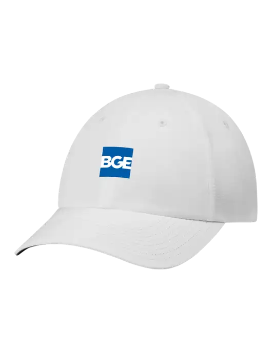 Richardson Relaxed Performance Lite White Cap w/BGE Logo