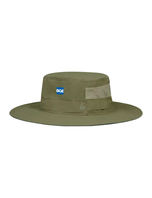 Columbia Dark Tan Bora Bora Booney  Hat w/BGE Logo
