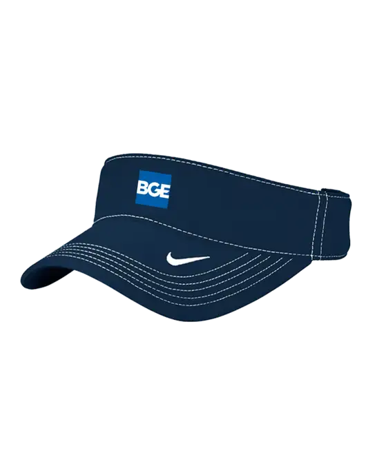 Nike Navy Dri-FIT Ace Visor w/BGE Logo