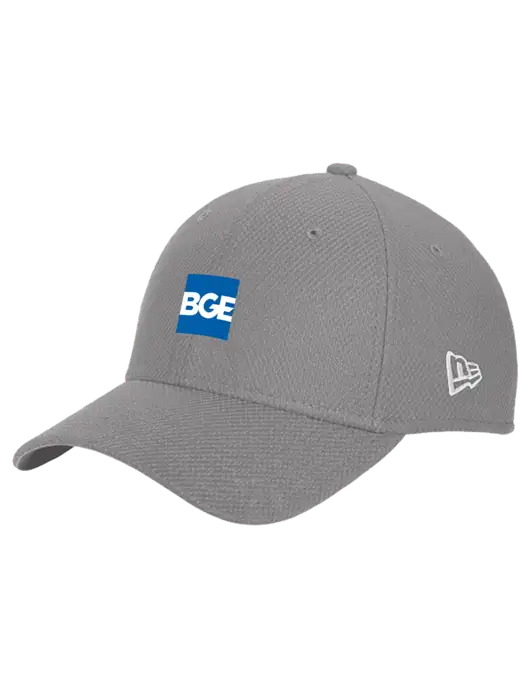New Era Diamond Era Medium Grey Stretch Cap w/BGE Logo