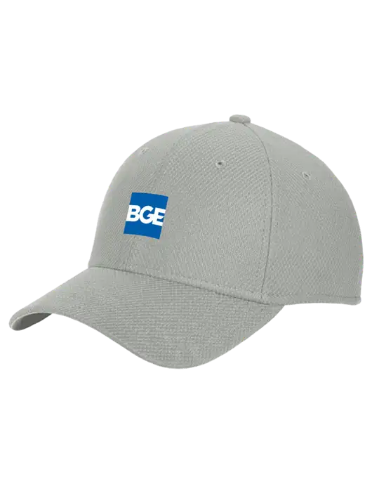 New Era Diamond Era Medium Grey Stretch Cap w/BGE Logo