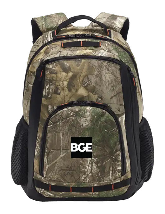 Xtreme Realtree Camo Backpack w/BGE Logo