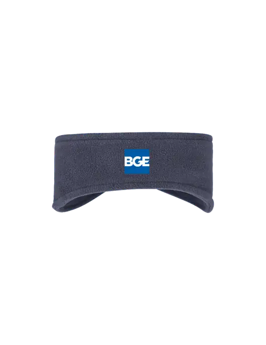 Navy Stretch Fleece Headband w/BGE Logo
